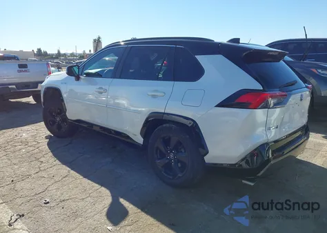 2020 Toyota Rav4 Hybrid Xse из США, поврежденный, VIN 2T3EWRFV1LW047355